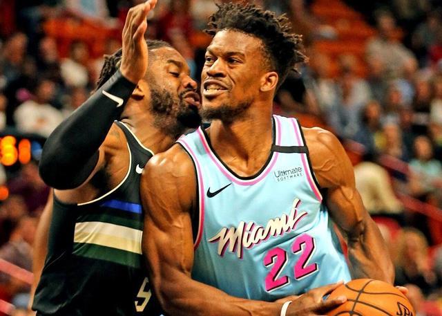  阿德巴约两双热火复仇雄鹿  